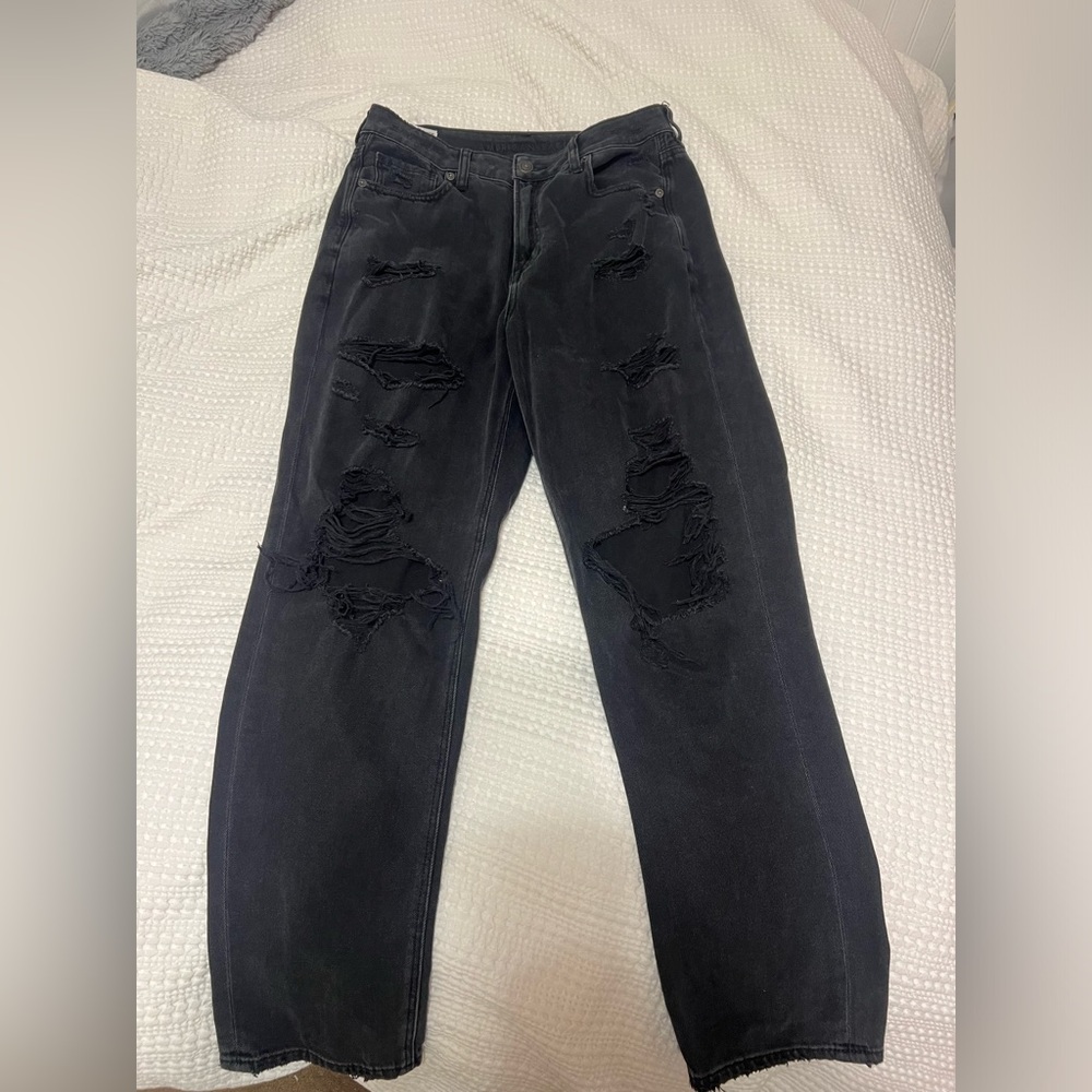 American Eagle Comfort Stretch Waistband Jeans |Size: 8 Regular| Color: Black